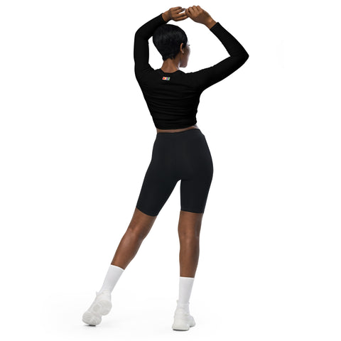 WYSE Women Long-Sleeve Crop Top